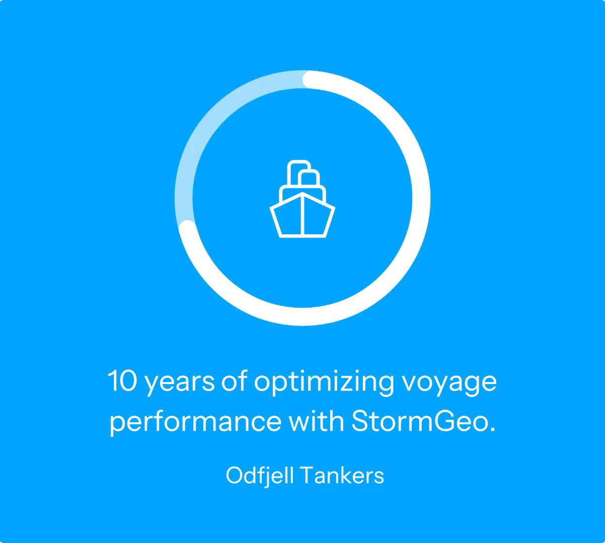 Odfjell Tankers with StormGeo