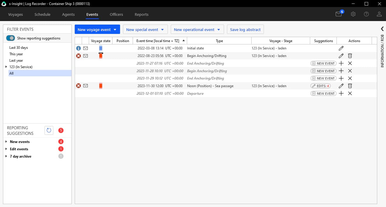 s-log fleet performance management screenshot